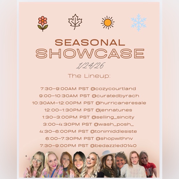 Other - 4/25 Seasonal Showcase : Summer Edition ☀️ 🌼 🌊